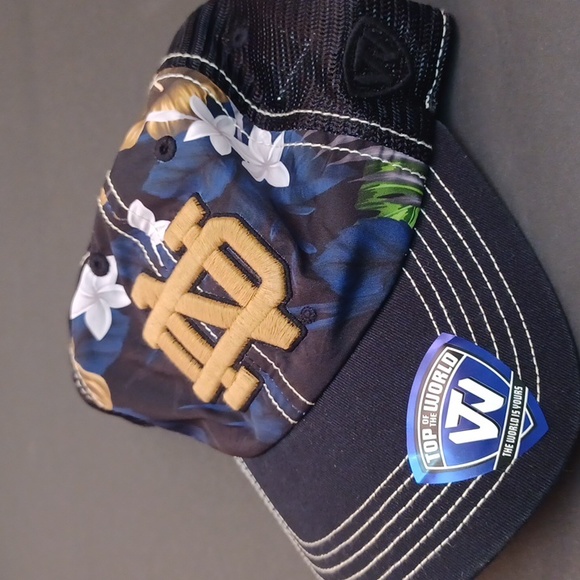 NWT Top of the World Notre Dame unstructured trucker hat. - Picture 5 of 5